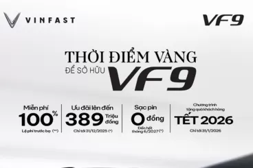 THỜI ĐIỂM VÀNG ĐỂ SỞ HỮU VF 9