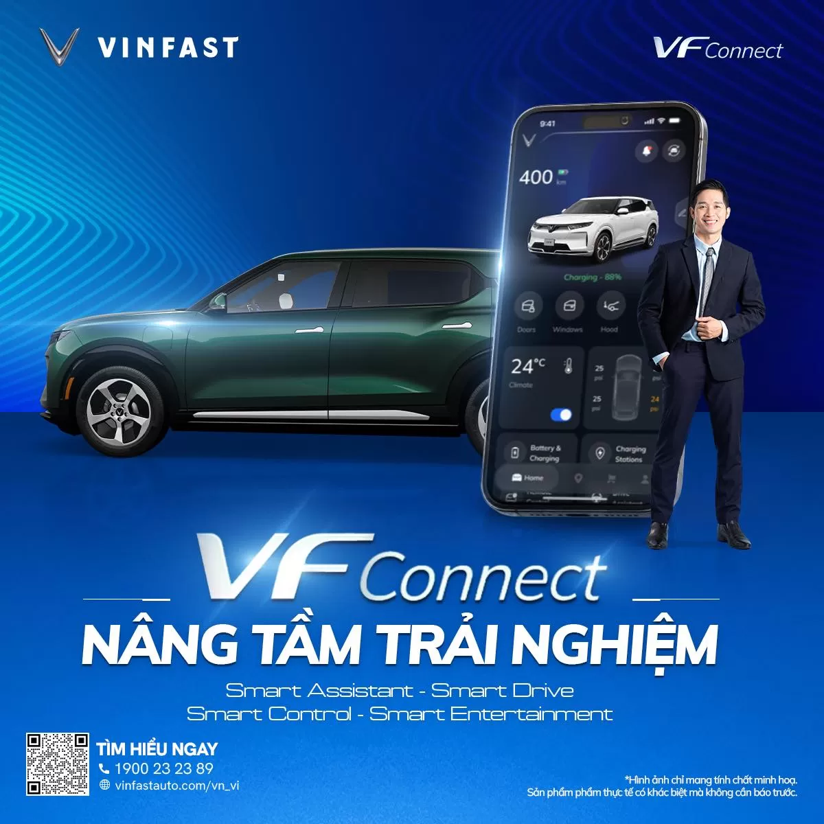 VF Connect thay đổi trải nghiệm sử dụng xe như thế nào?