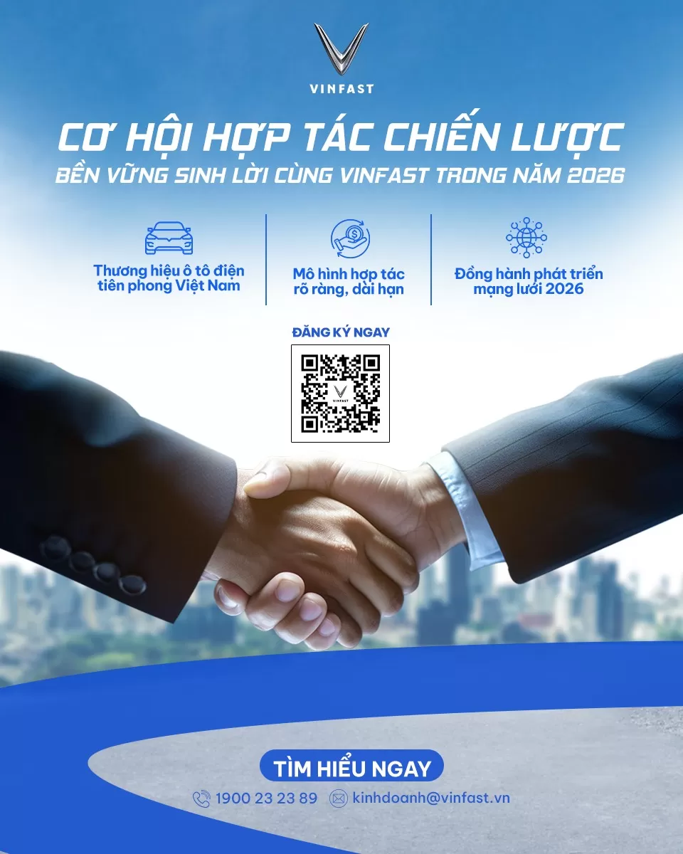 VINFAST TÌM KIẾM ĐỐI TÁC PHÂN PHỐI Ô TÔ ĐIỆN VINFAST TRÊN TOÀN QUỐC ?​