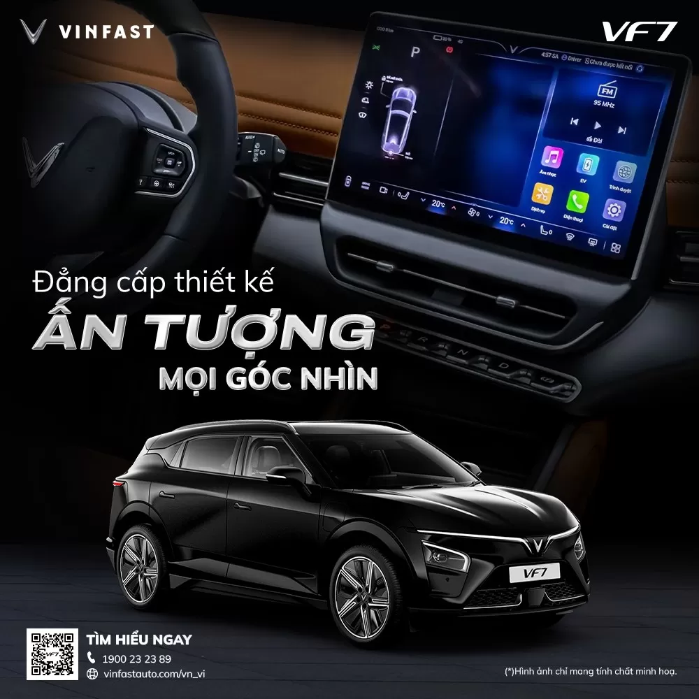 VF 7 - ĐẲNG CẤP THIẾT KẾ, ẤN TƯỢNG MỌI GÓC NHÌN