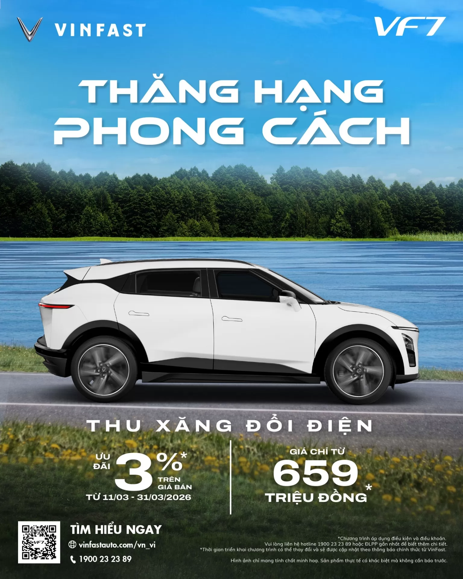 THĂNG HẠNG PHONG CÁCH CÙNG VF 7