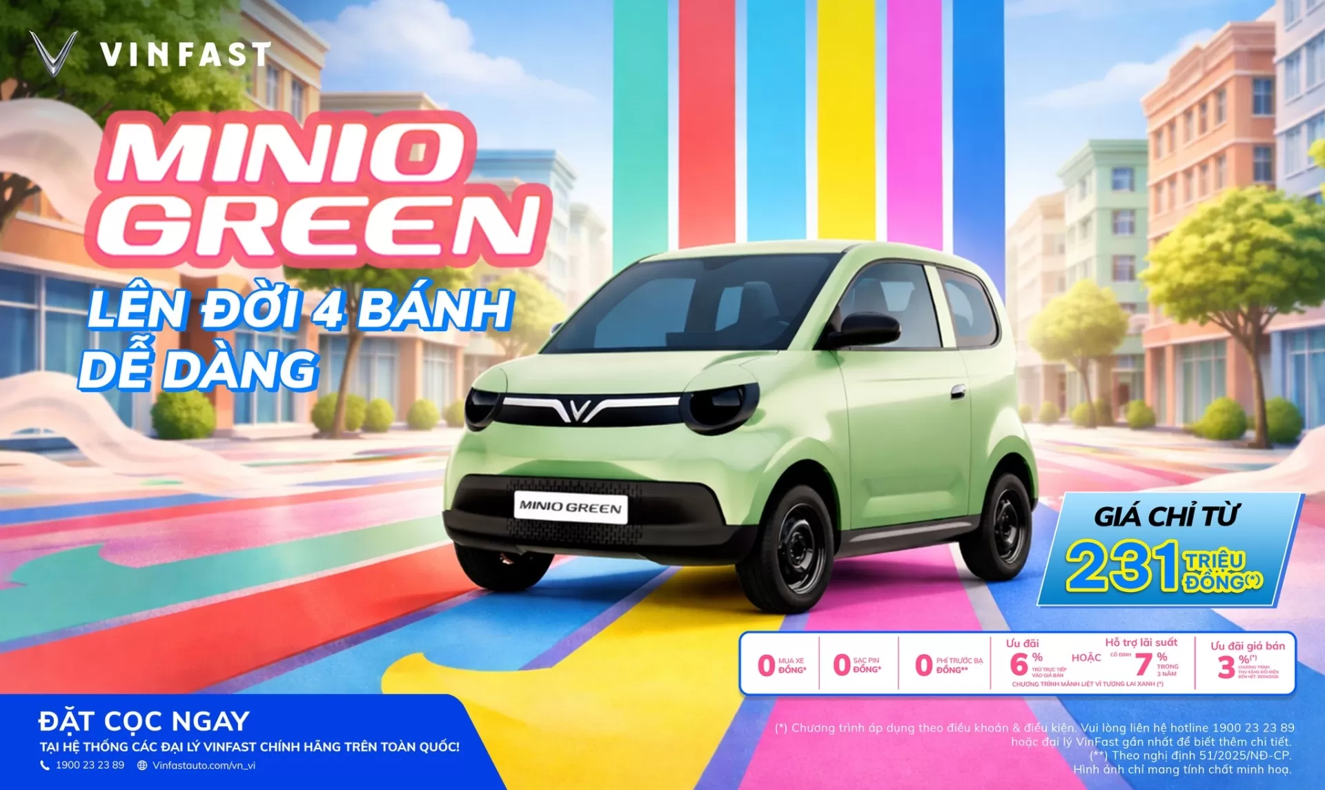 MINIO GREEN - LÊN ĐỜI 4 BÁNH DỄ DÀNG