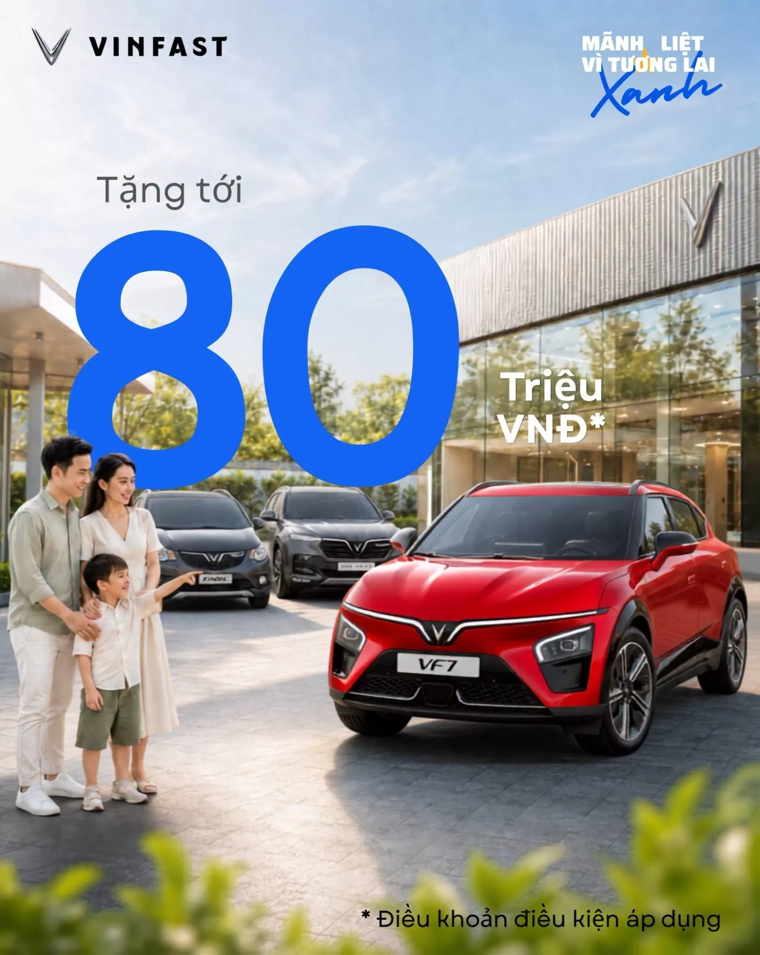 LÊN ĐỜI XE ĐIỆN - MÃNH LIỆT SỐNG XANH TẠI VINFAST PHẠM VĂN ĐỒNG
